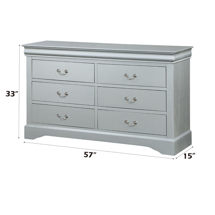 Louis Philippe - Bedroom Dresser, Sleek Design