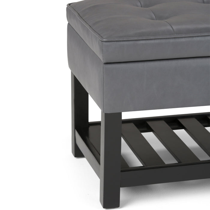 Cosmopolitan - Storage Ottoman Bench with Open Bottom