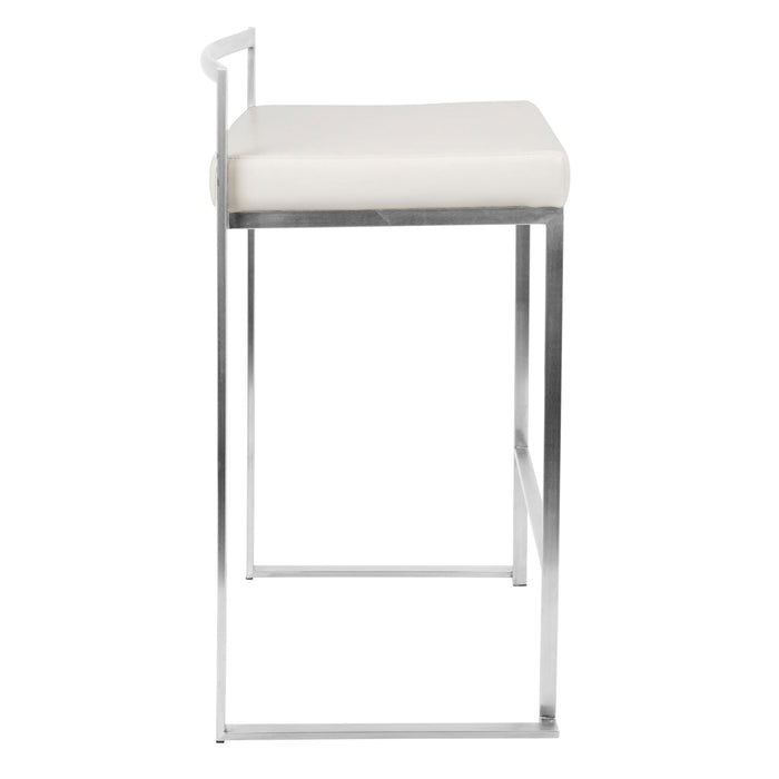 Fuji - Elegant Design Contemporary Stackable Counter Stool