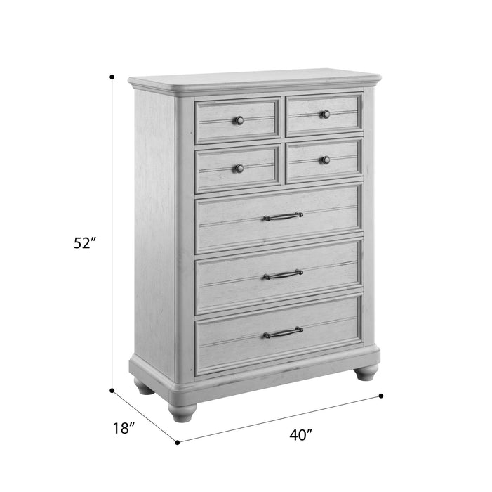 Mariano - 7 Drawer Chest - Gray