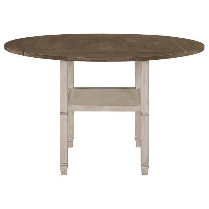 Sarasota - Extension Counter Dining Table - Rustic Cream