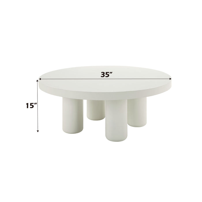 Loanna - Coffee Table - White