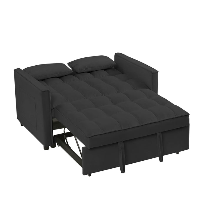 Velvet Loveseat Sofa Bed