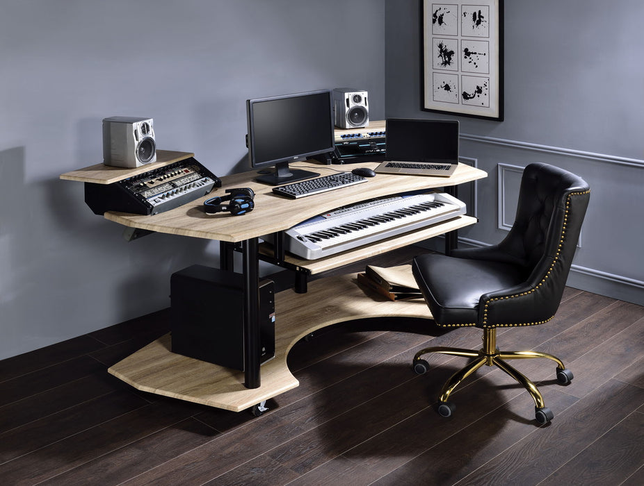 Eleazar - Music Recording Studio Desk - Wood