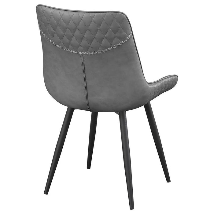 Brassie - Upholstered Side Chairs (Set of 2) - Gray