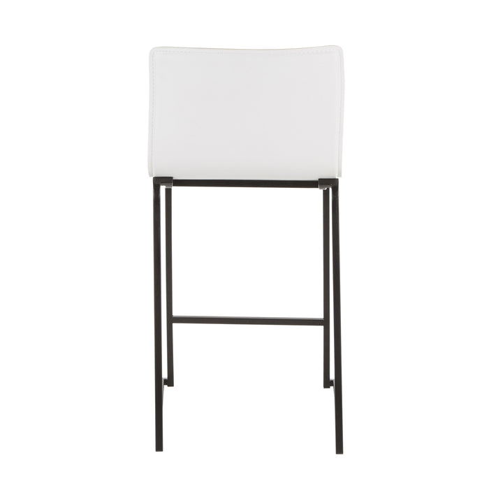 Mara - Upholstered Contemporary Counter Stool (Set of 2)