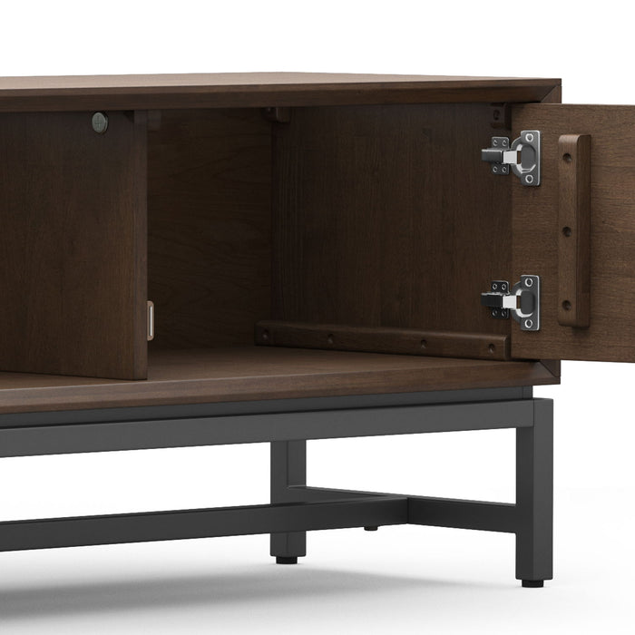 Banting - 72" Low TV Stand - Walnut Brown