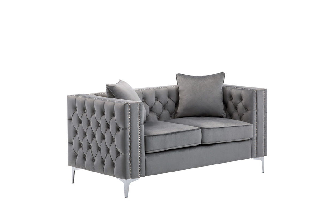 Lorreto - Velvet Loveseat