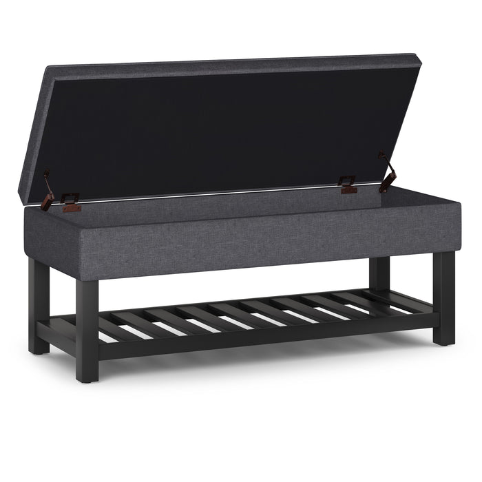 Cosmopolitan - Storage Ottoman Bench with Open Bottom