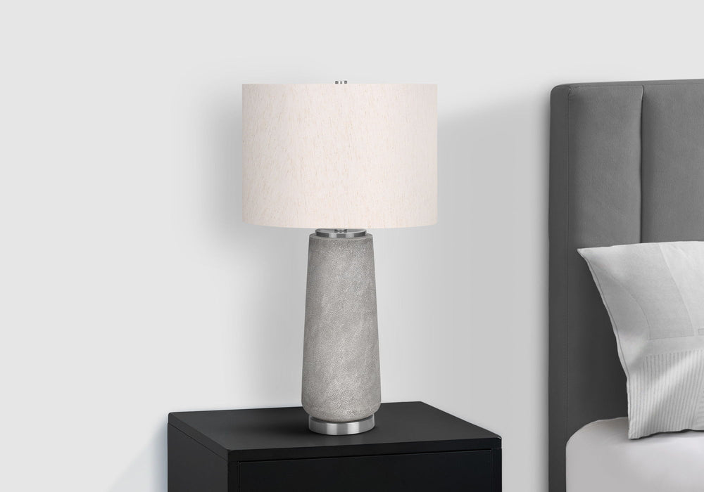 Lighting, Table Lamp, Resin, Modern - Gray