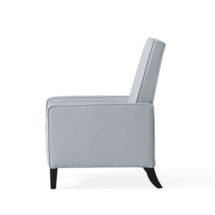 Minimalist Design Fabric Push Back Chair