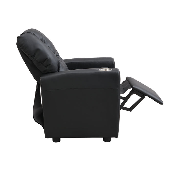 Kids Recliner Chair - Black