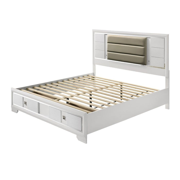 Elain - Bed With Led & Storage