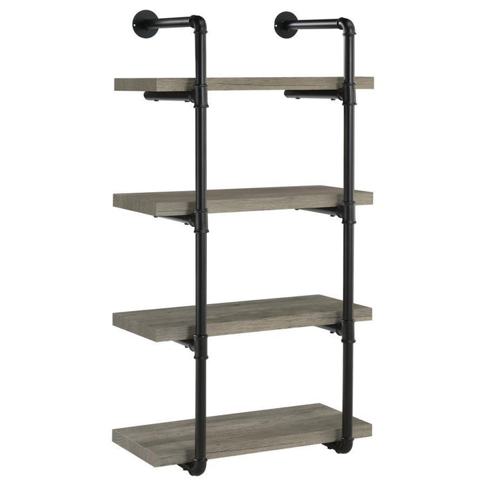 Elmcrest - 4-Shelf Wall Bookshelf