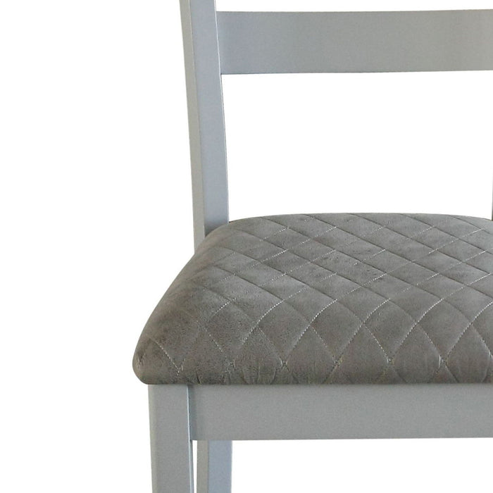 House Marchese - Two Tone Side Chair (Set of 2) - Gray / Pearl Gray