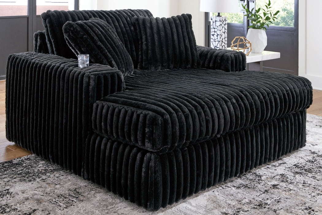 Midnight-madness - Onyx - Oversized Chaise