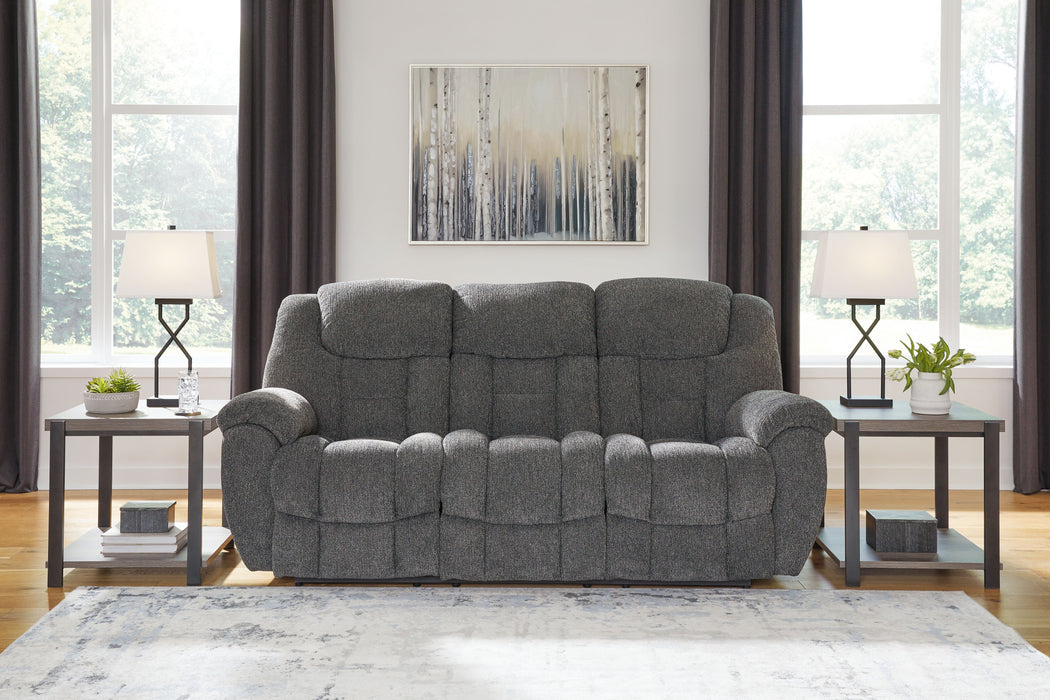 Foreside - Charcoal - Reclining Sofa