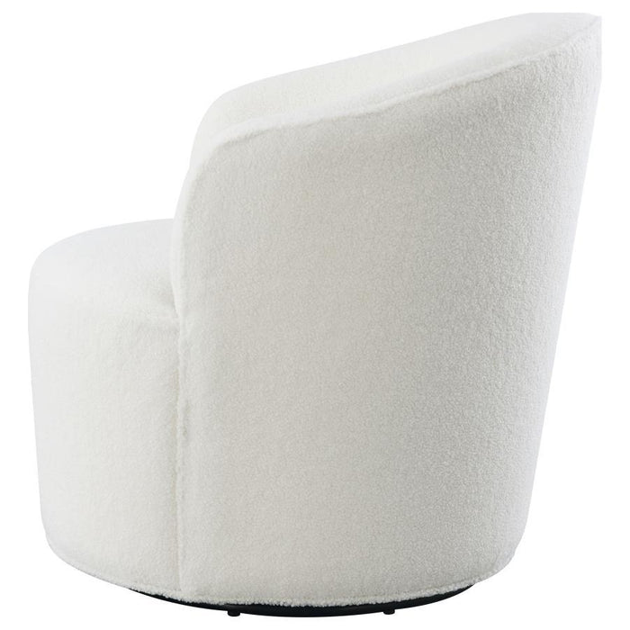 Joyce - Upholstered Barrel Back Swivel Chair