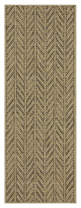 Earth - Indoor / Outdoor Area Rug - Natural / Black