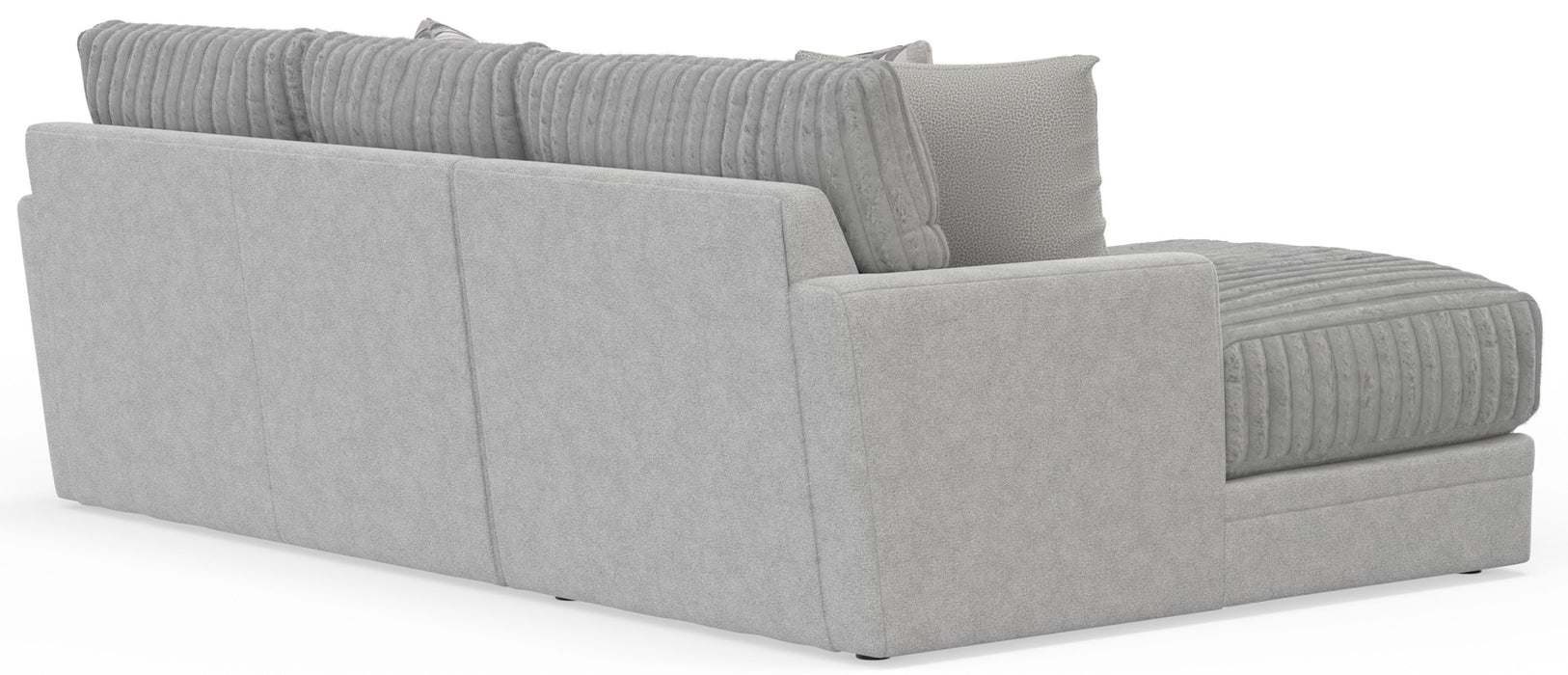 Titan - 2 Piece Sofa Chaise With Comfort Coil Seating (Left Side Facing Chaise) - Moonstruck