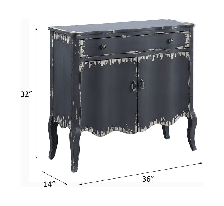 Deianira - Antique Console Cabinet - Gray