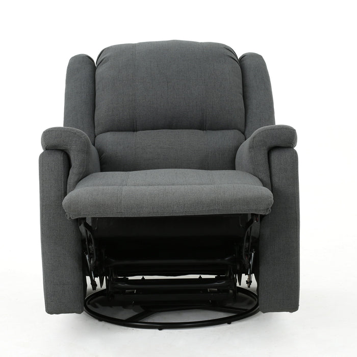 Glider Recliner With Swivel, Manual Reclining Chair