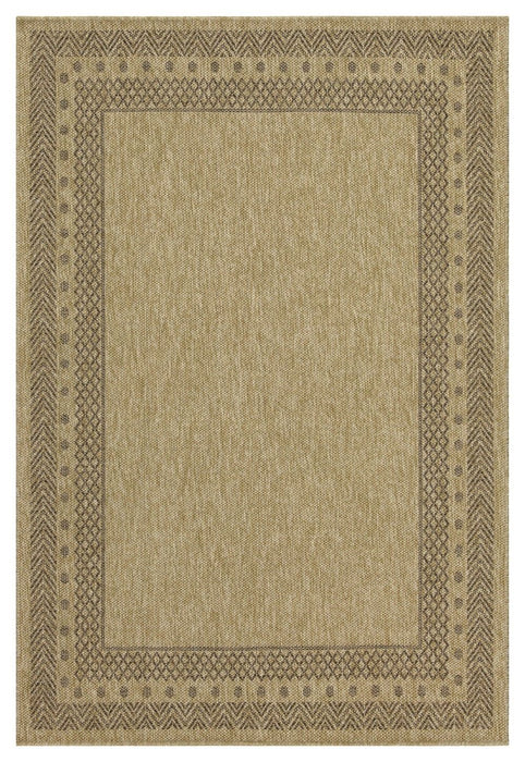 Earth - 7'10" X 10'3" Polypropylene, Indoor, Outdoor Area Rug - Jute, Mocha