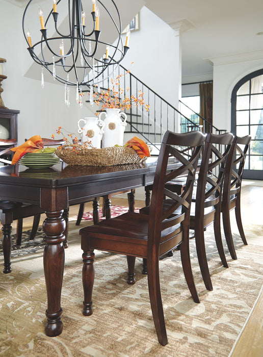 Porter - Rustic Brown - Rect Dining Room Ext Table