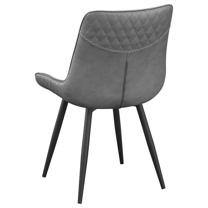 Brassie - Upholstered Side Chairs (Set of 2) - Gray