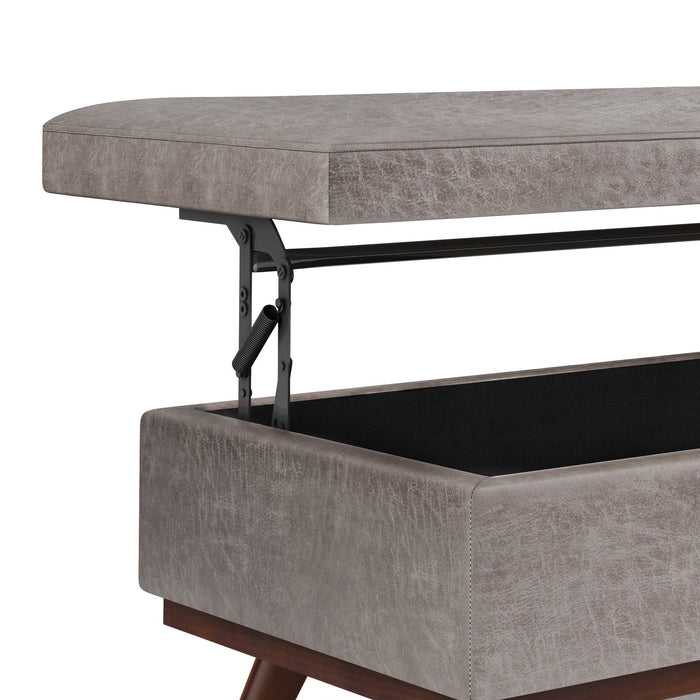 Owen - Lift Top Large Coffee Table Storage Ottoman