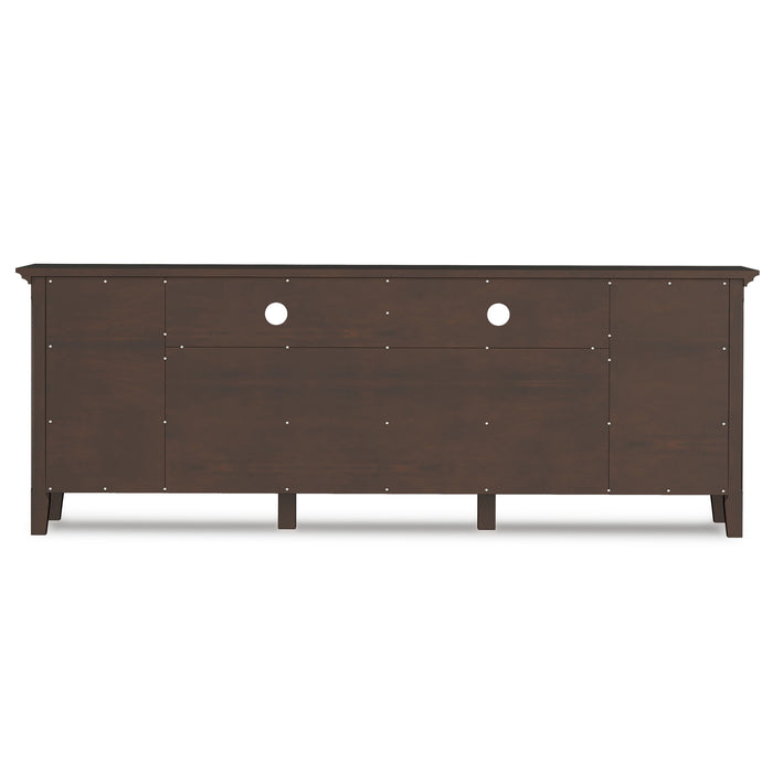 Acadian - 72" Wide TV Media Stand - Brunette Brown