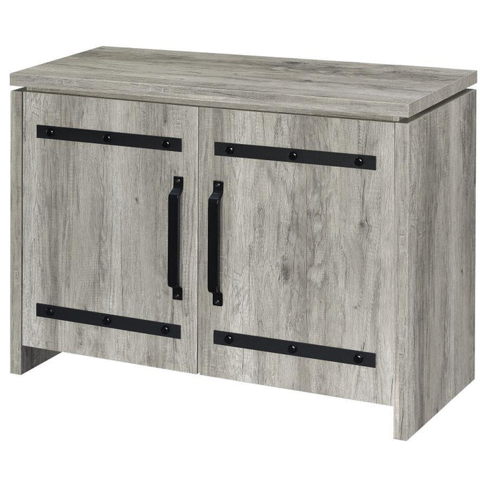 Enoch - 2-Door Accent Cabinet - Gray Driftwood