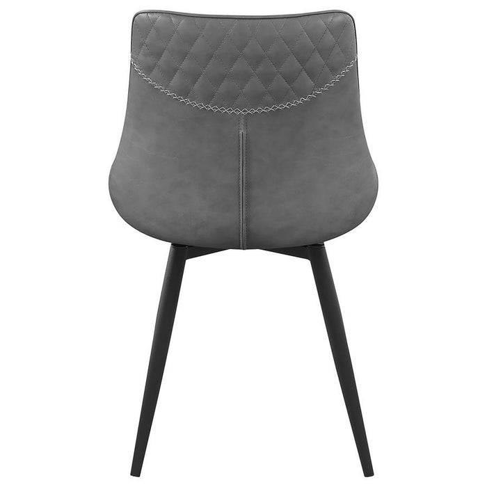 Brassie - Upholstered Side Chairs (Set of 2) - Gray