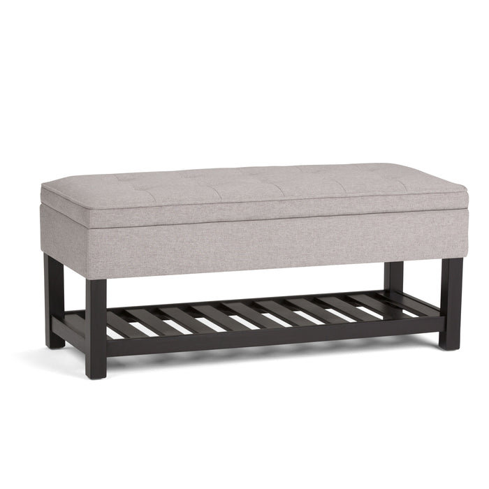 Cosmopolitan - Storage Ottoman Bench with Open Bottom