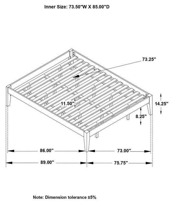 Hounslow - Universal Platform Bed