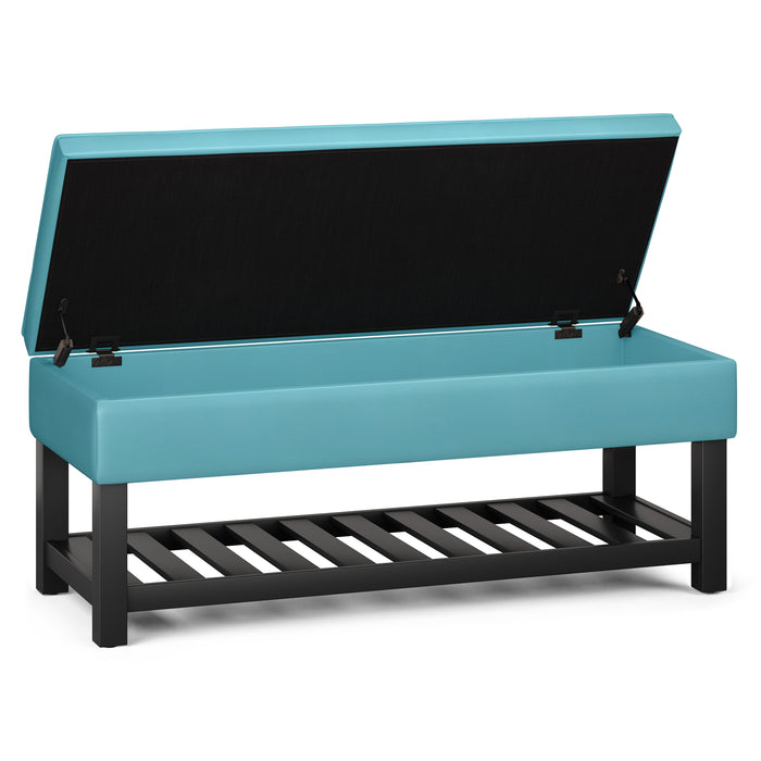 Cosmopolitan - Storage Ottoman Bench with Open Bottom