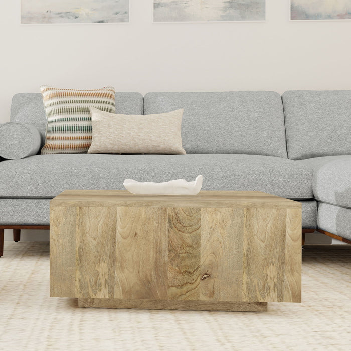 Lockhart - Square Coffee Table - Natural