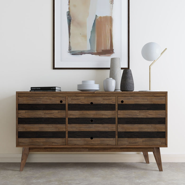 Clarkson - Sideboard Buffet - Rustic Natural Aged Brown