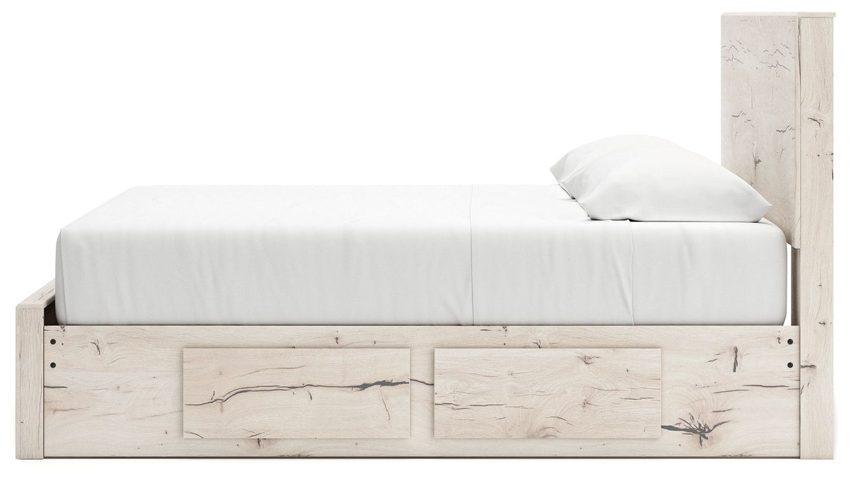 Lawroy - Panel Bed With Storage