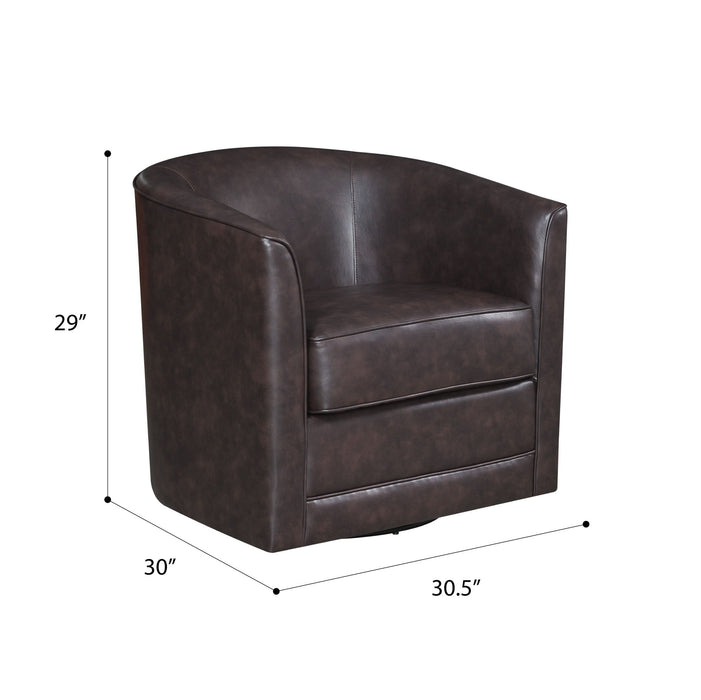 Little - Abstract Swivel Accent Chair