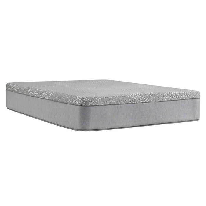 Posturepedic - 12" King Hybrid Mattress Medium - Gray