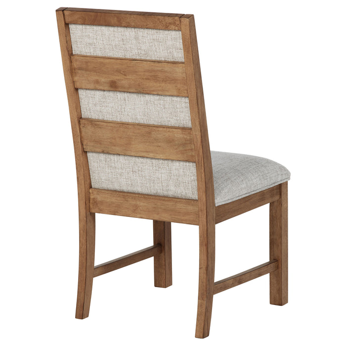 Bruner - Upholstered Dining Side Chair (Set of 2) - Brown