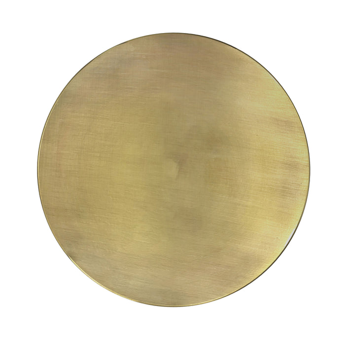 Melene - Side Table - Gold/Gray