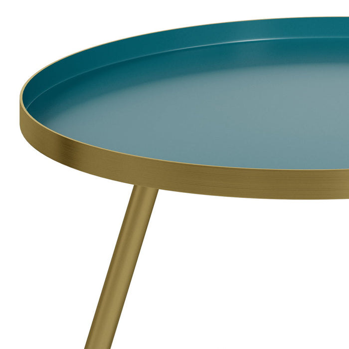 Weaton - 2 Pc Nesting Table - Teal