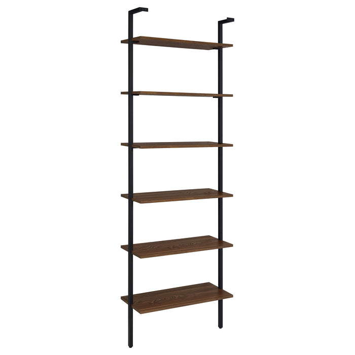 Owens - 3-Piece Wall Mounted Bookshelf Set - Walnut