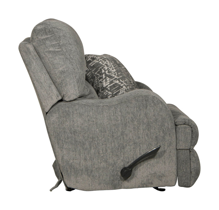 Zane - Swivel Glider Recliner - Shark