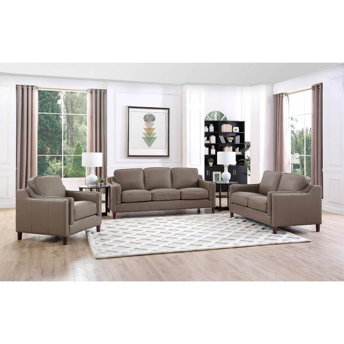 Bella - Top Grain Leather Loveseat