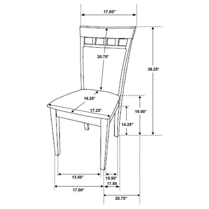 Gabriel - Extension Leaf Dining Set