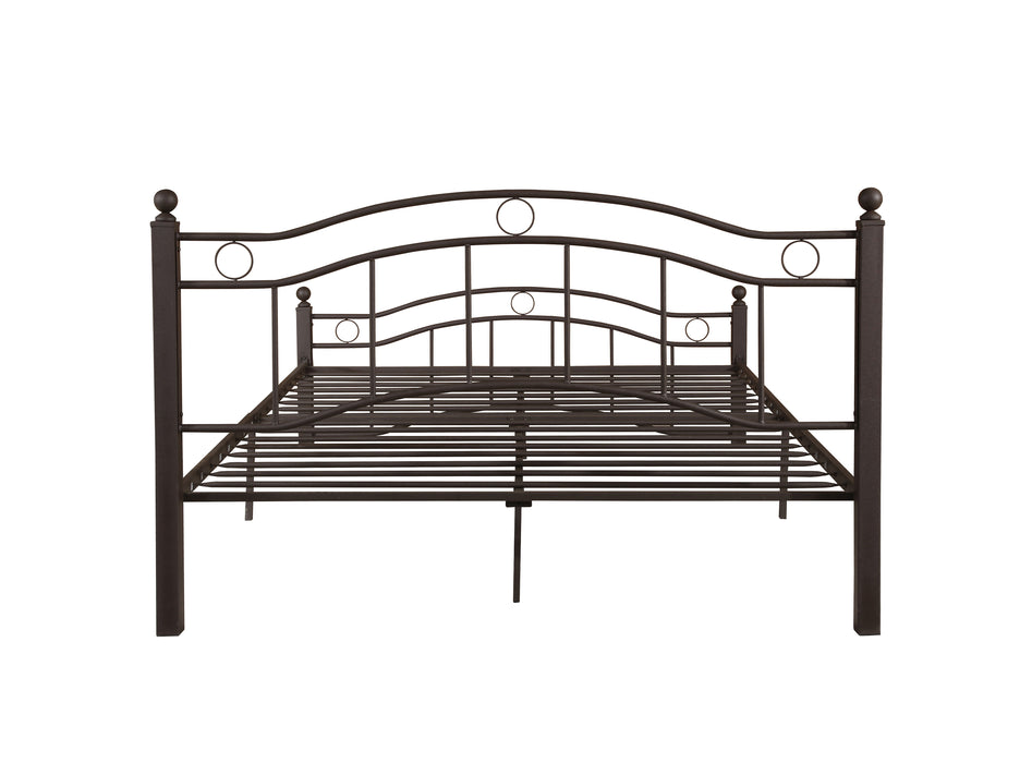 Metal Bed Frame With Headboard And Footboard