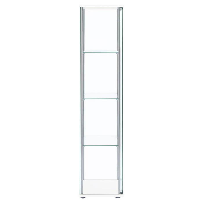 Bellatrix - 4-Shelf Clear Glass Curio Cabinet